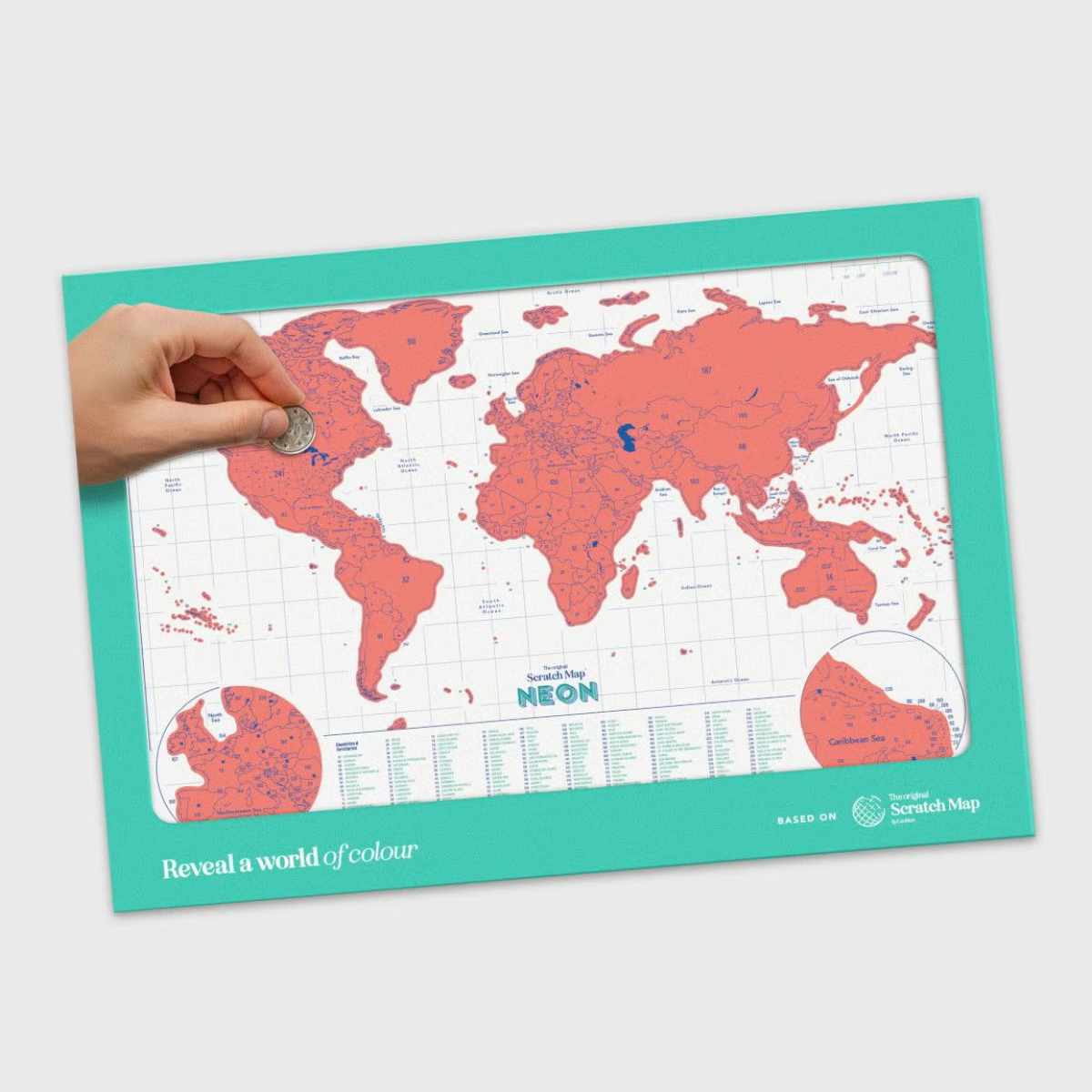 SUCK UK スクラッチマップ インテリア ...の詳細画像3