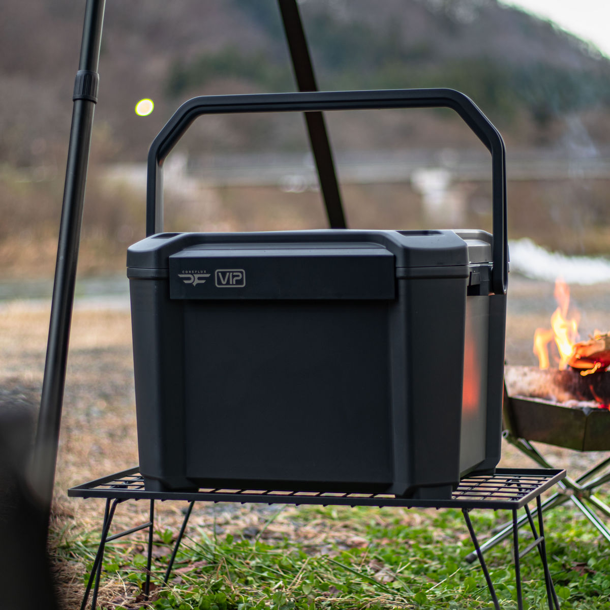 �N�[���[�{�b�N�X 26L COREFLUX VIP ����� �ω׏d100kg �i �ۗ� �N�[���[BOX �ۗ�{�b�N�X �A�E�g�h�A�p�i 26���b�g�� �j