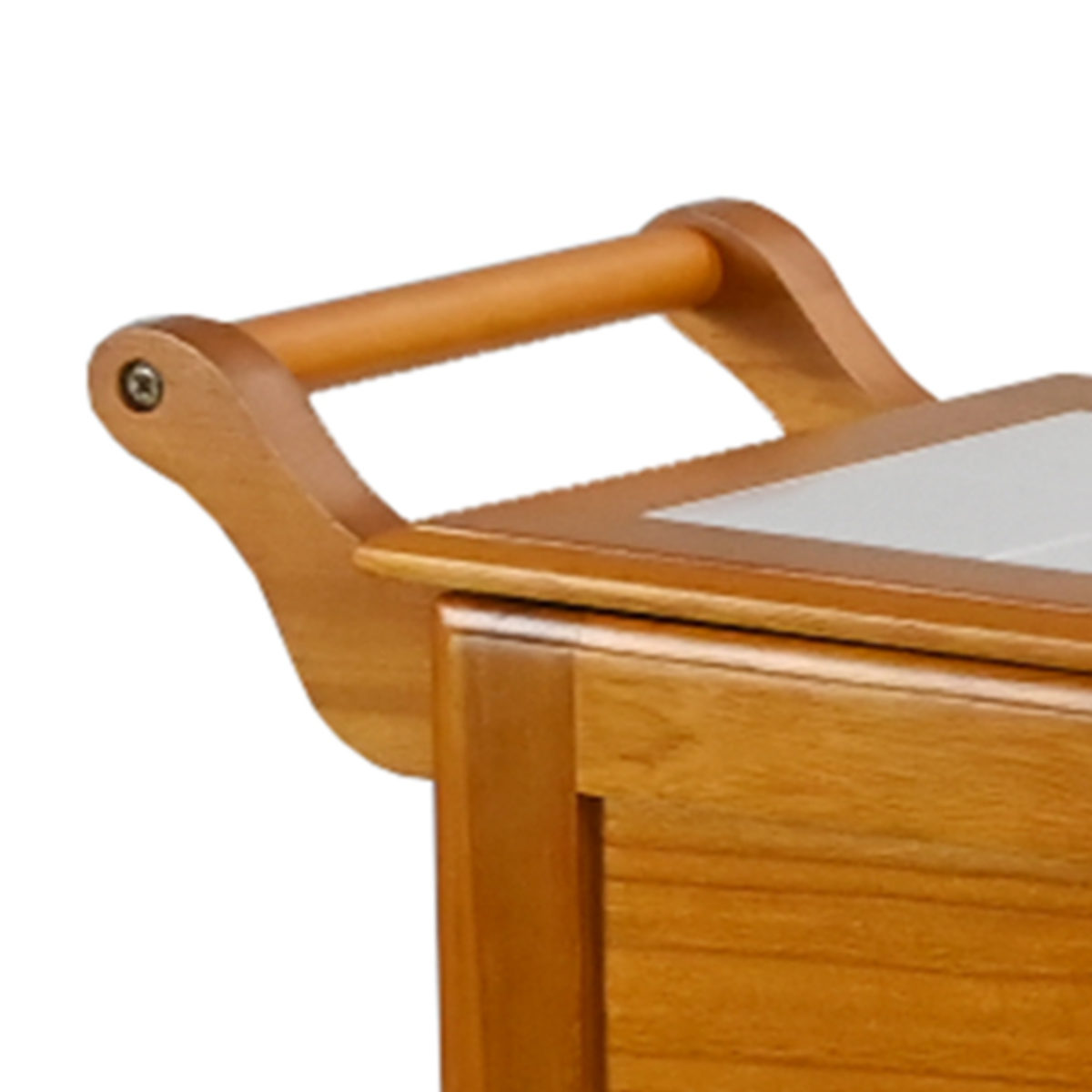 フクダクラフト キッチンワゴン 幅61cm キャスター付き キッチン収納