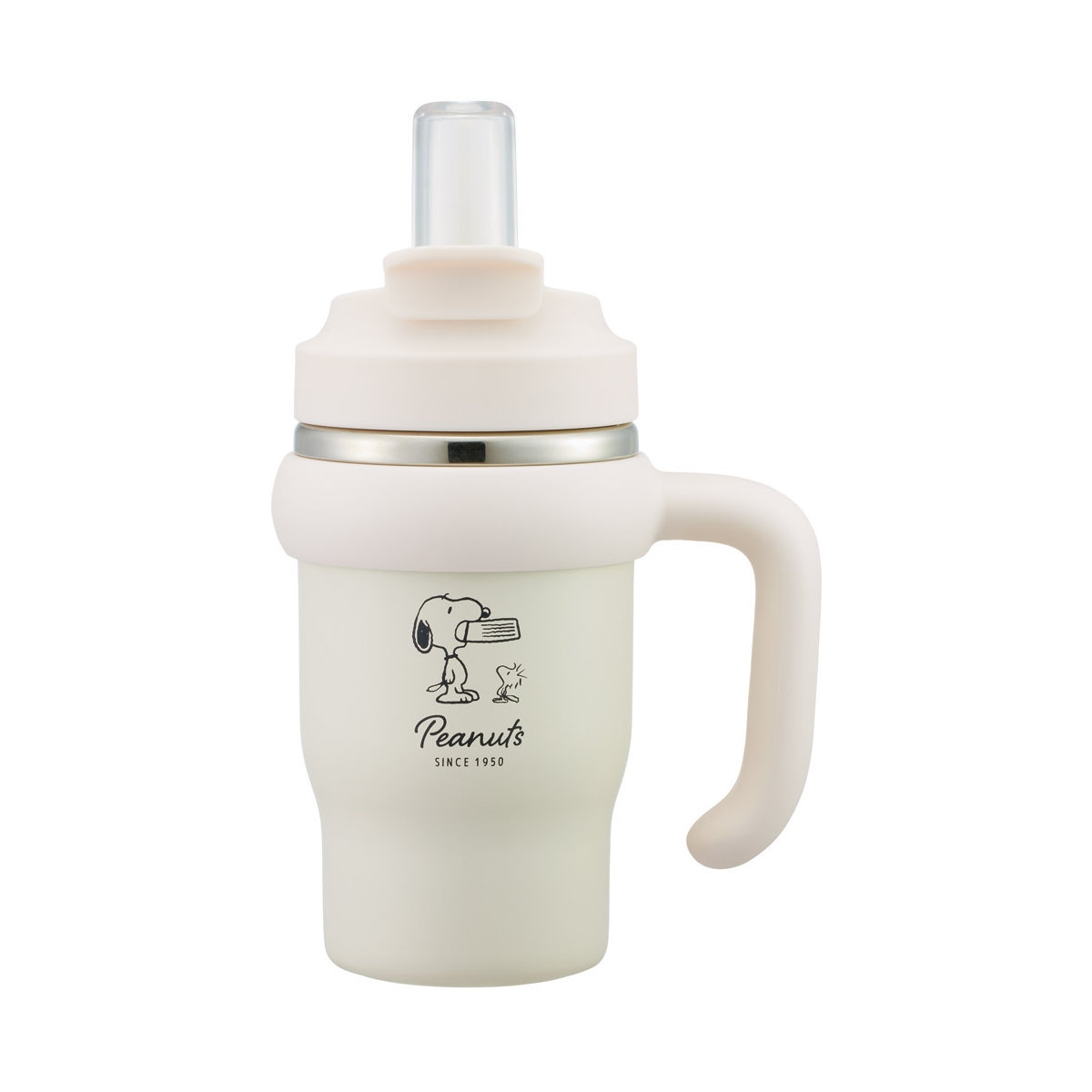 スケーター 水筒 570ml ハンドル付ストロータンブラー スヌーピー