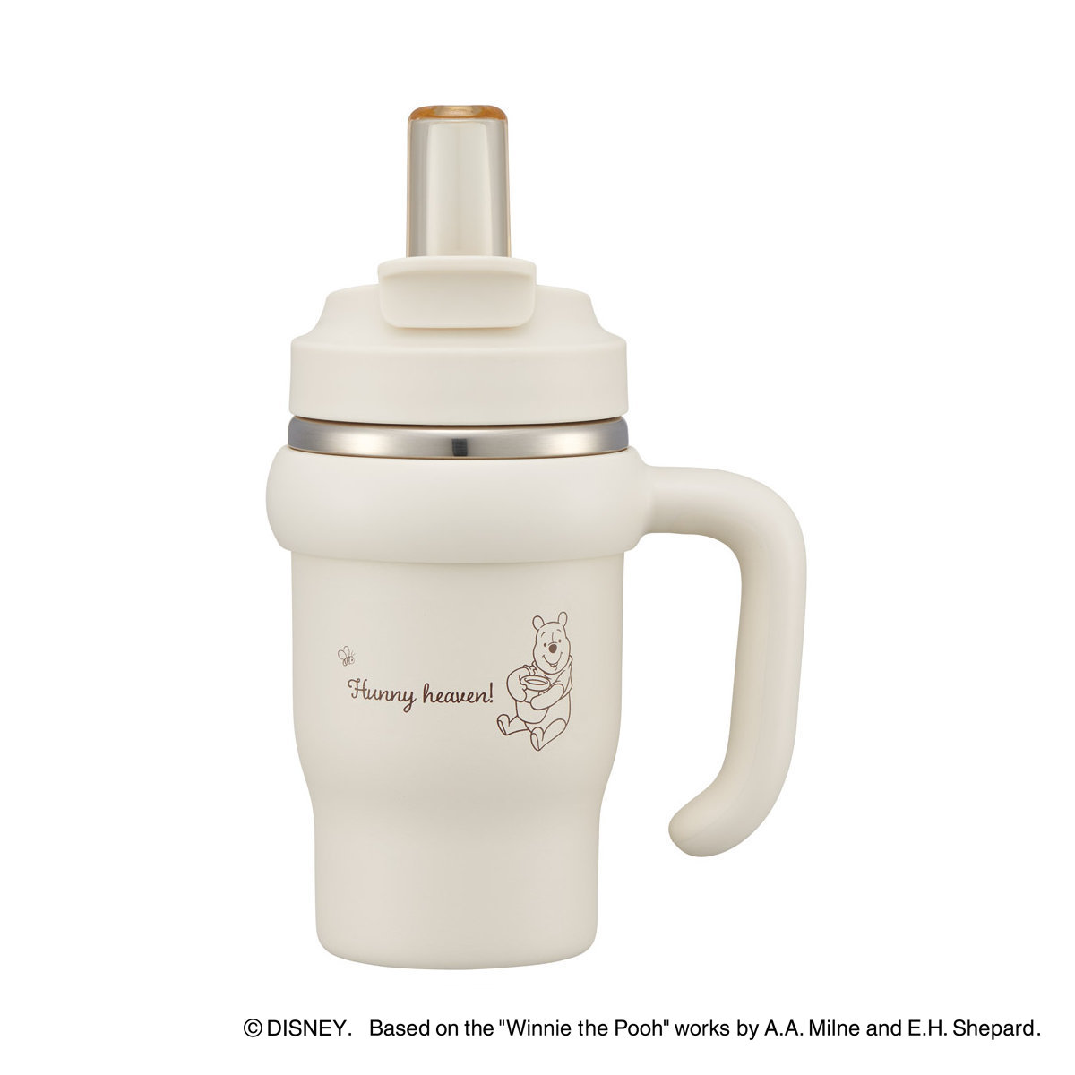 スケーター 水筒 570ml ハンドル付ストロータンブラー プーさん
