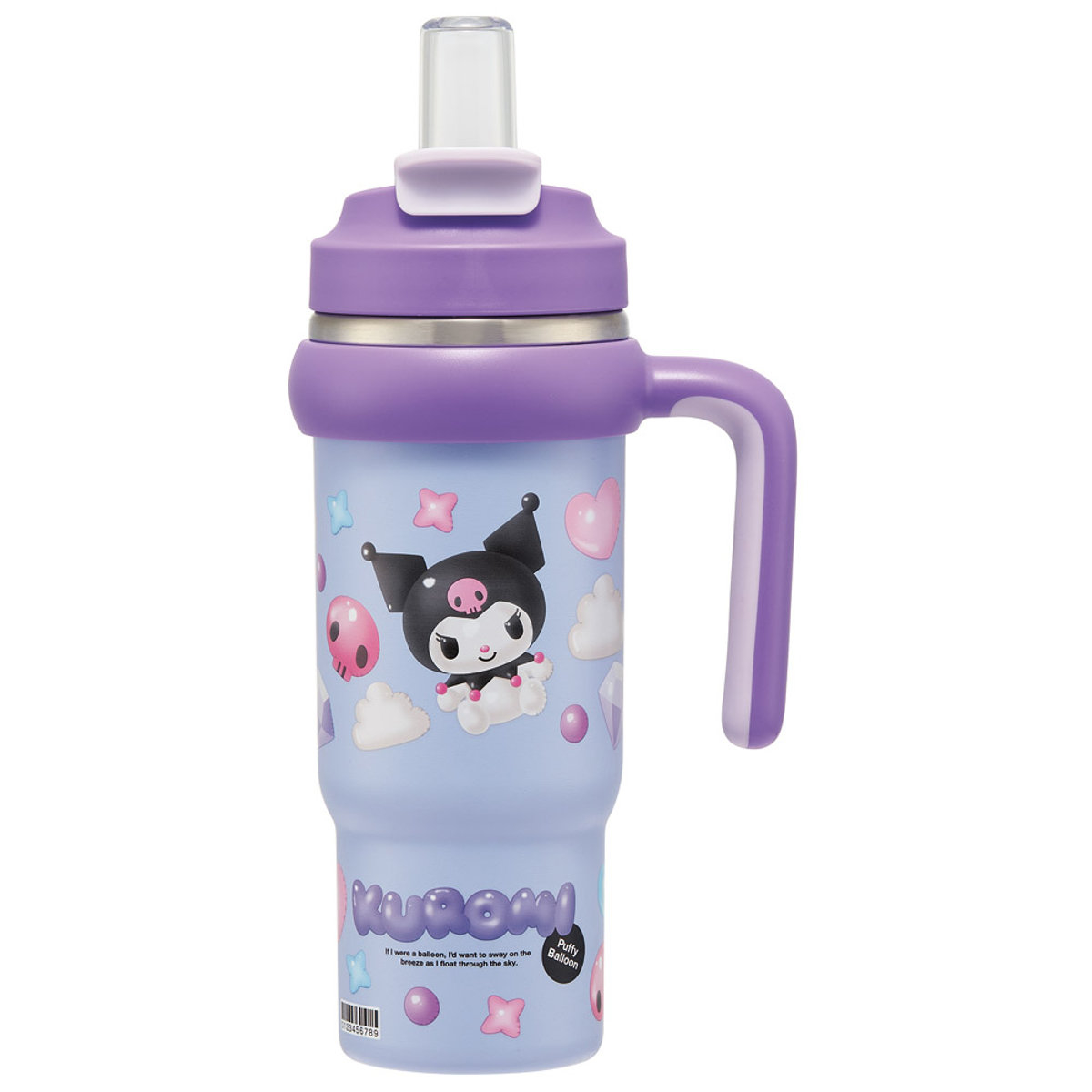 スケーター 水筒 830ml ハンドル付ストロータンブラー クロミぷっくり