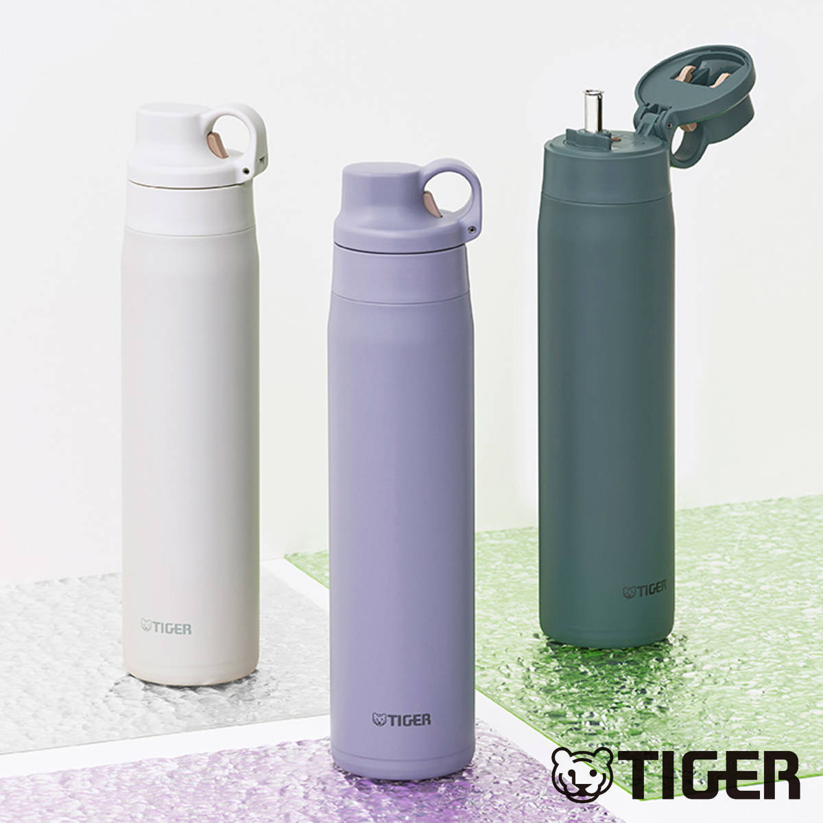 タイガー魔法瓶 タイガー 水筒 880ml 真空断熱ボトル ストローマグ