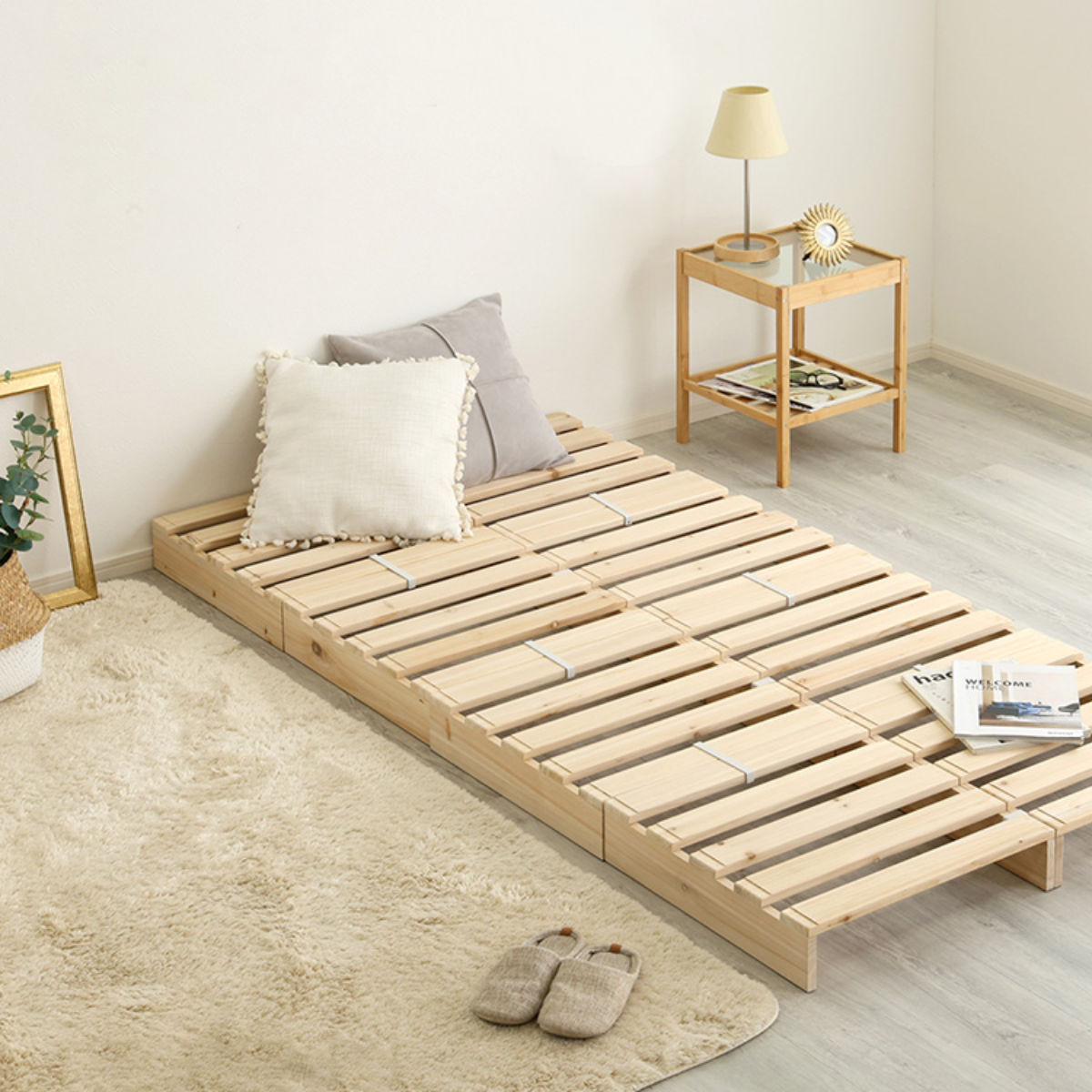 ホームテイスト（HOME taste） パレットベッド シングル 8枚入り 幅