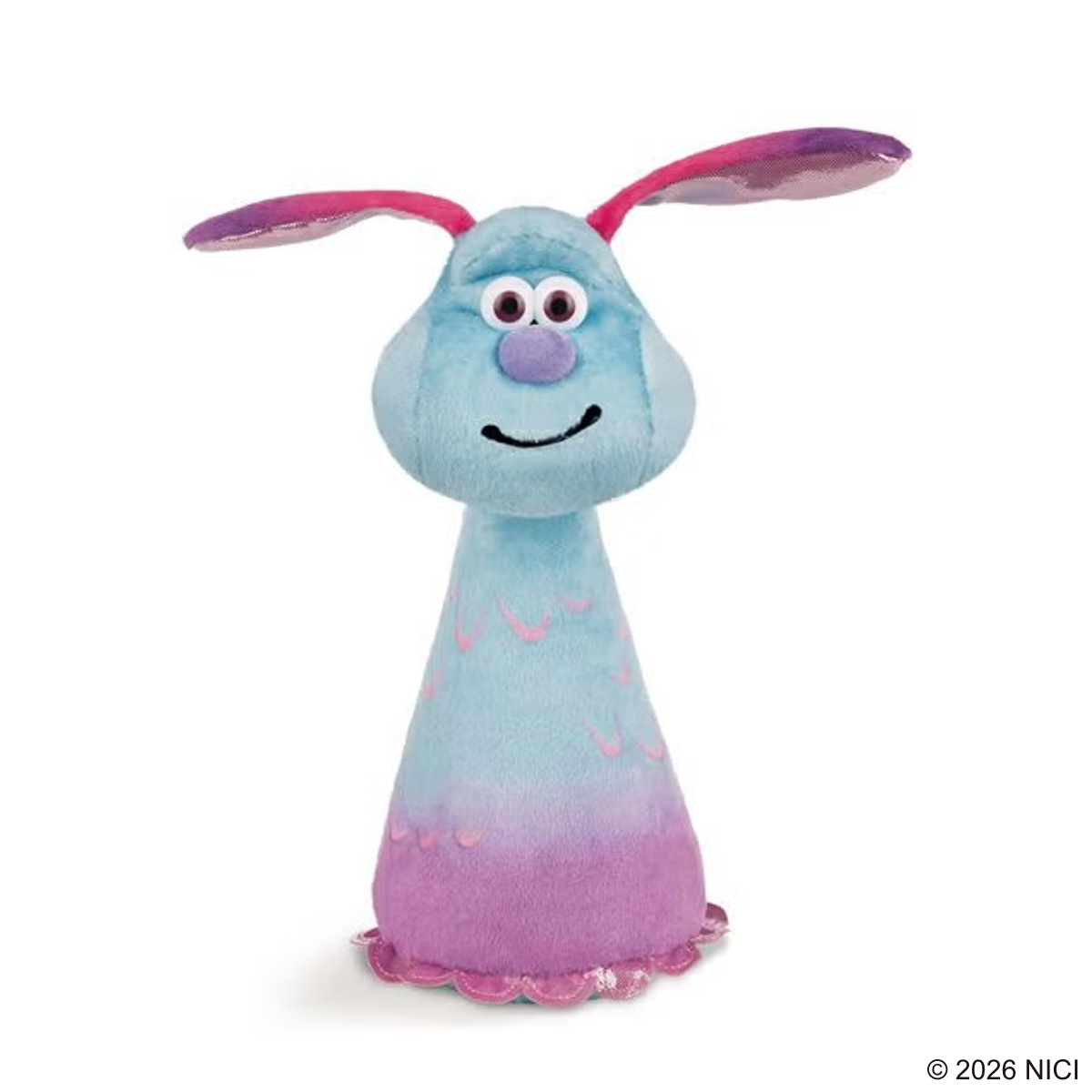 NICI エイリアン ルーラ 28cm ぬいぐるみ ひつじのショーン （ ニキ 映画ひつじのショーン UFOフィーバー ヌイグルミ ふわふわ 宇宙人 グッズ キャラクター ）