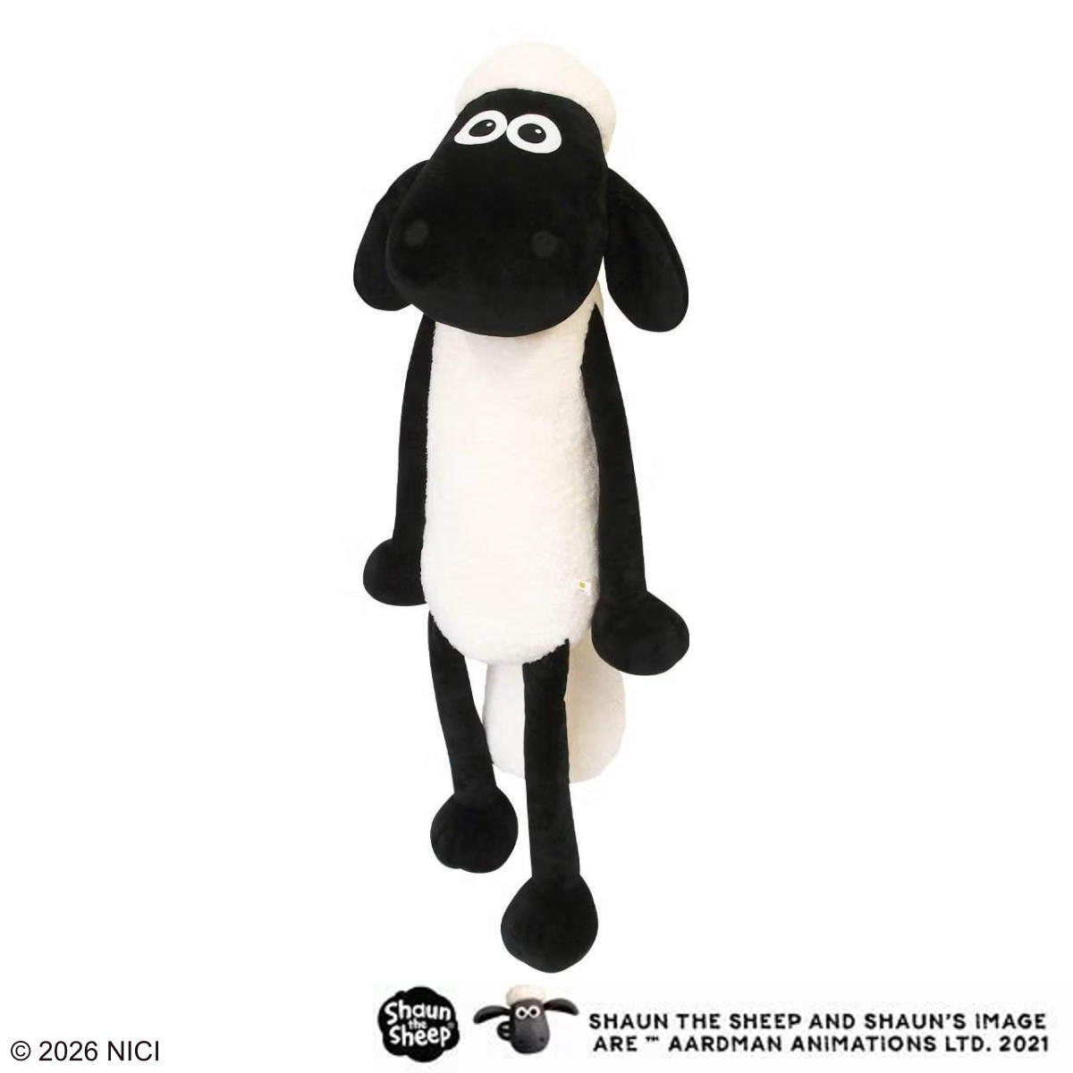 NICI ショーン クラシック 150cm ぬいぐるみ ひつじのショーン （ ニキ ヌイグルミ 特大 ビッグサイズ ふわふわ アニマル グッズ かわいい キャラクター ）