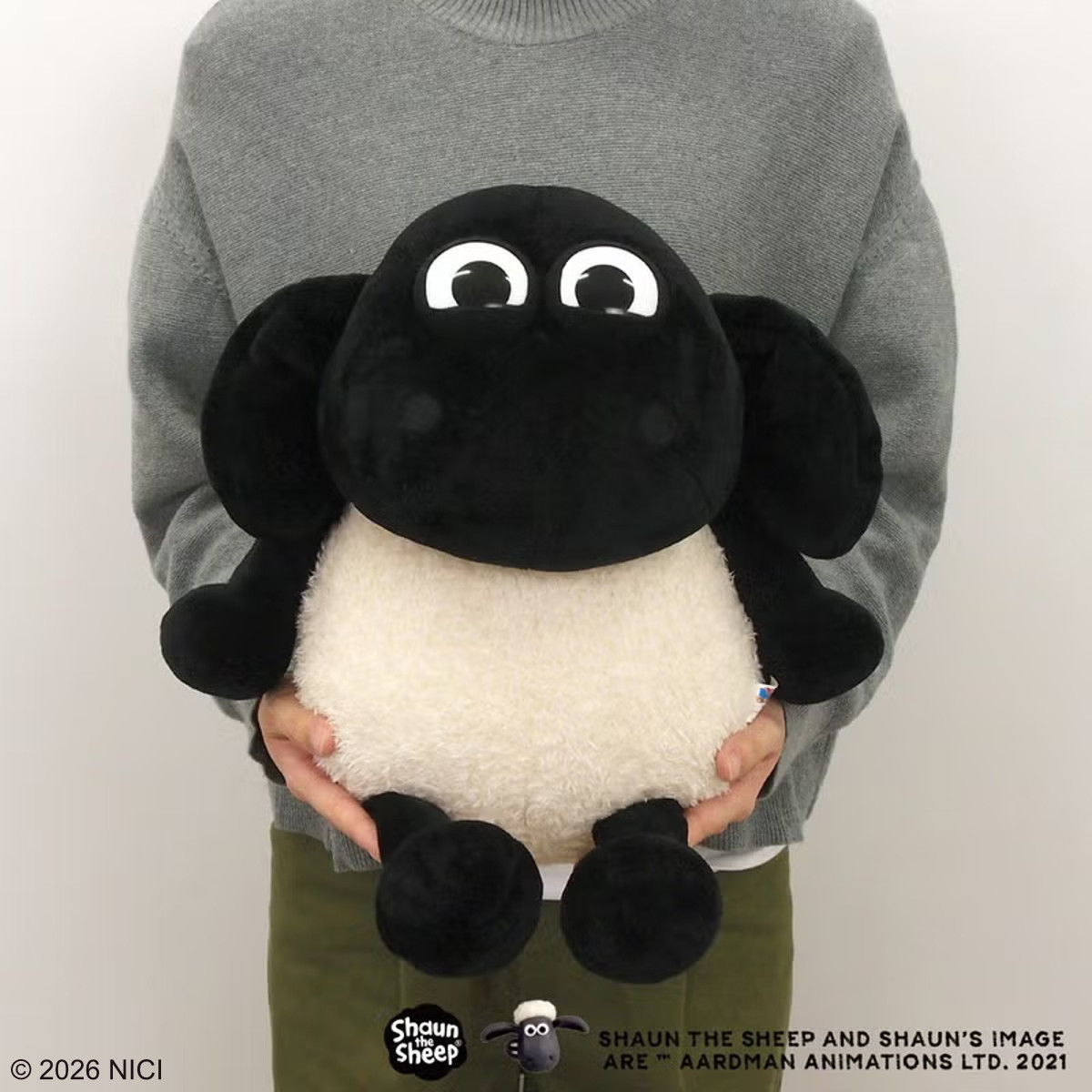 NICI ティミー クラシック 50cm ぬいぐるみ ひつじのショーン ( ニキ ヌイグルミ ふわふわ 動物 ひつじ 羊 雑貨 インテリア アニマル プレゼント かわいい )