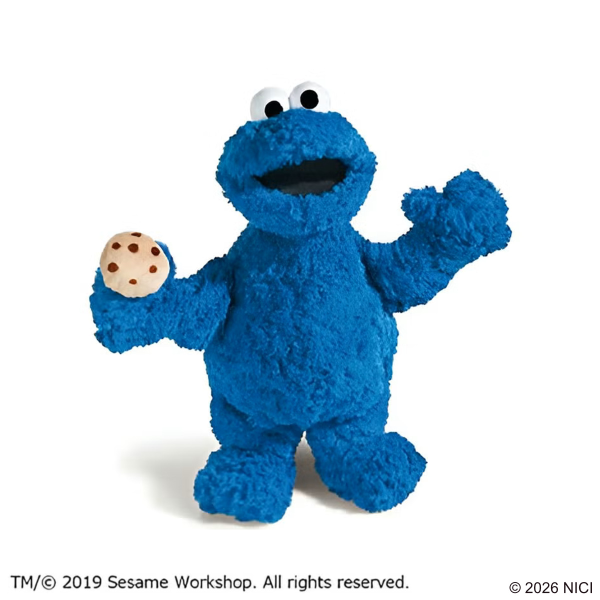 ぬいぐるみ NICI クッキーモンスター クラシック 25cm セサミストリート ( ニキ ヌイグルミ ふわふわ アニマル グッズ かわいい キャラクター )