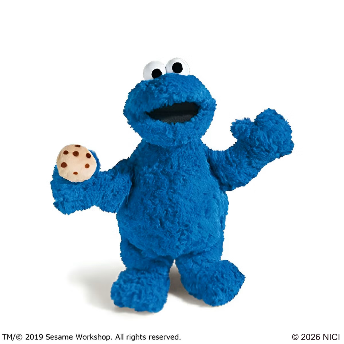ぬいぐるみ NICI クッキーモンスター クラシック 35cm セサミストリート ( ニキ ヌイグルミ ふわふわ アニマル グッズ かわいい キャラクター )
