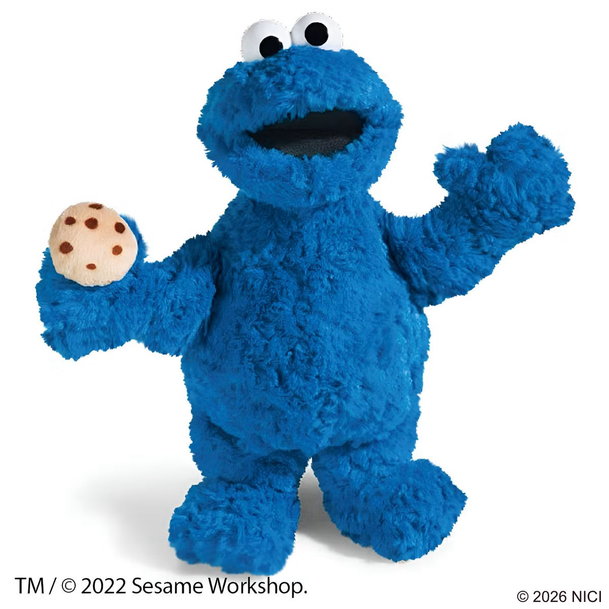 ぬいぐるみ NICI クッキーモンスター クラシック 45cm セサミストリート （ ニキ ヌイグルミ ふわふわ 大きい アニマル グッズ かわいい キャラクター ）