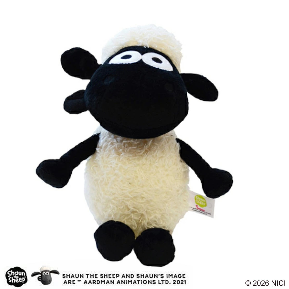 NICI ベビーショーン クラシック 25cm ぬいぐるみ ひつじのショーン ( ニキ ヌイグルミ ふわふわ アニマル グッズ かわいい キャラクター お座りタイプ )