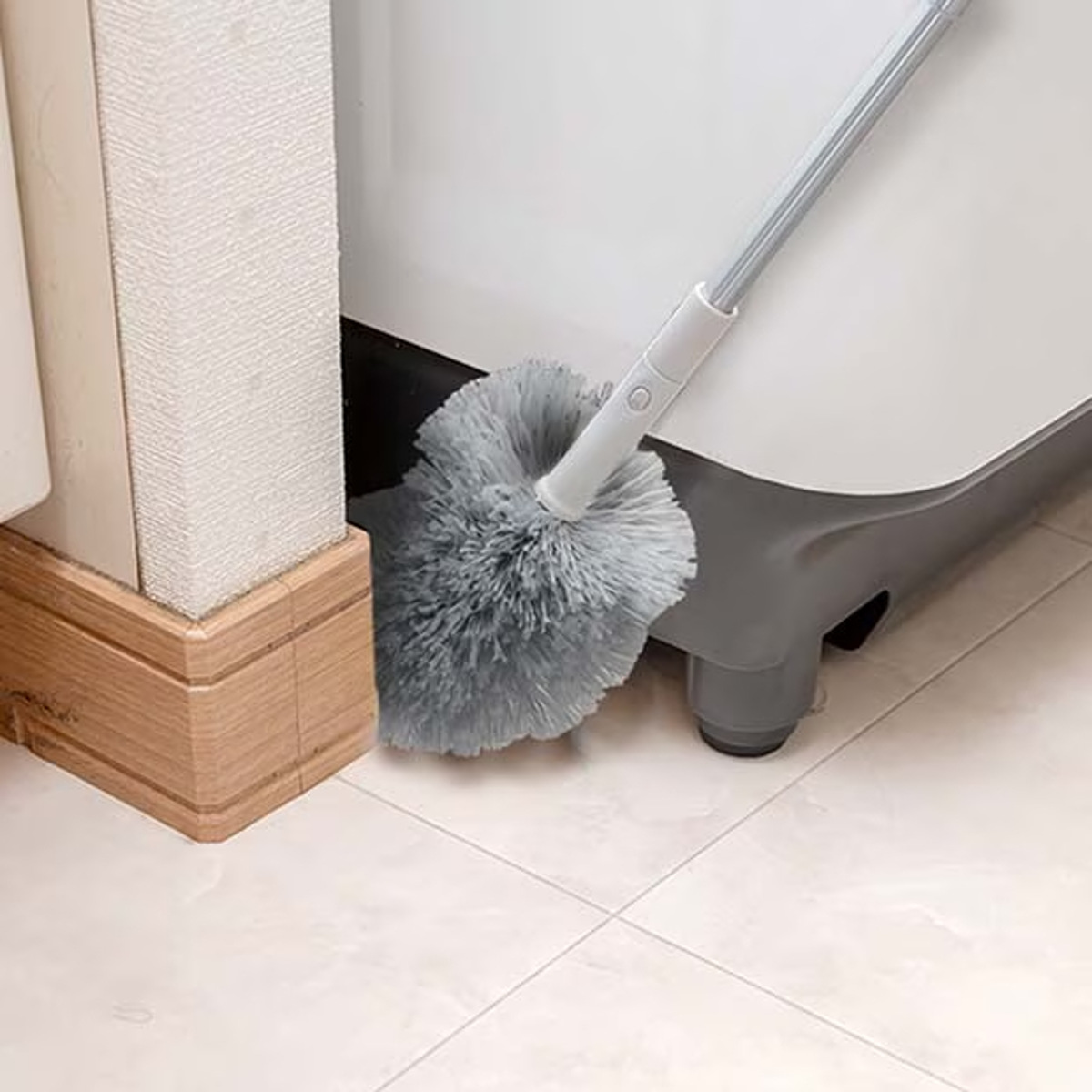 おそうじ指示棒 モップ 伸縮 伸縮モップ FX686 （ すきま掃除 ほこり取り 高所 掃除 ホコリ エアコン カーテンレール ）