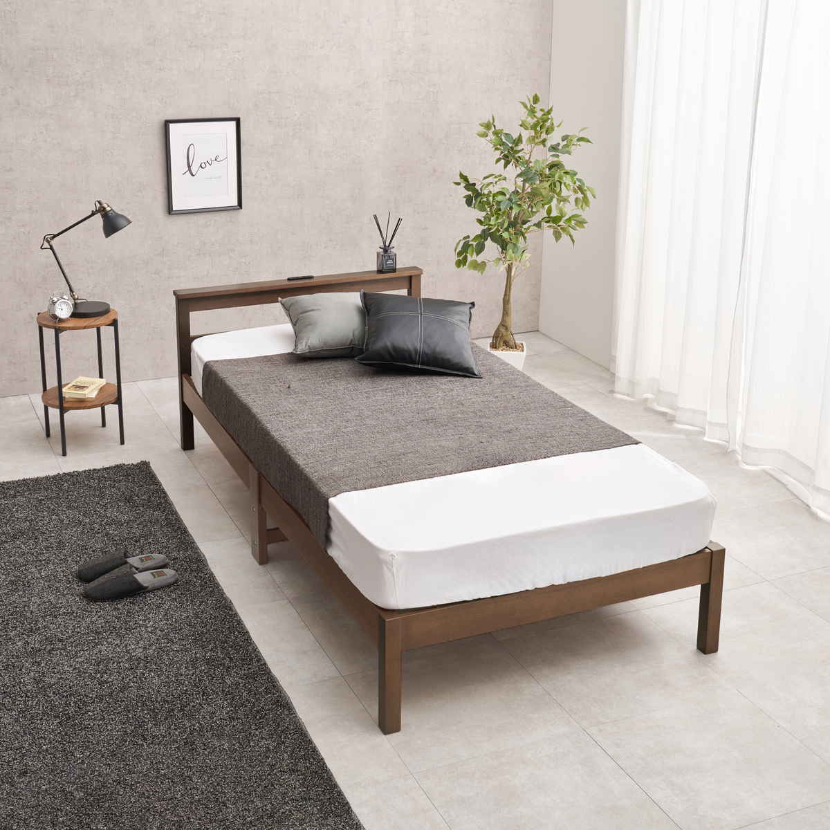 蝶プラ工業 すのこベッド エアースリープ（家具、インテリア用品）の