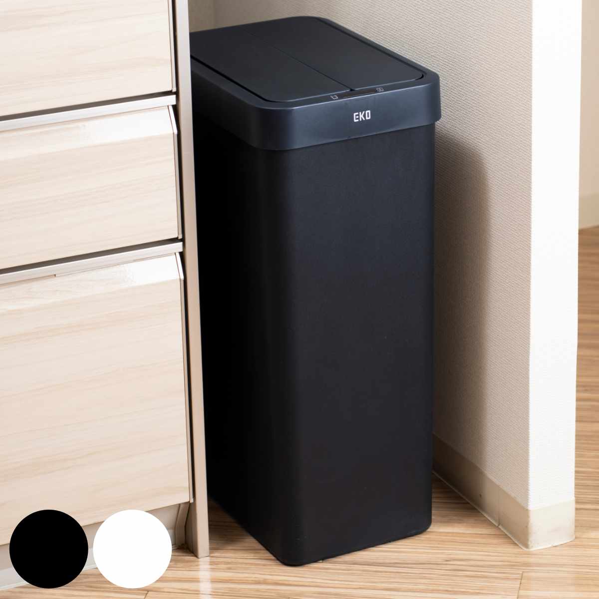 EKO �S�~�� 50L �G�b�N�X�E�B���O���C�g�Z���T�[�r�� �i �C�[�P�[�I�[ ���ݔ� 50���b�g�� �����J�� �Z���T�[ �X���� �d�r�� �ӂ��t�� ��e�� �j