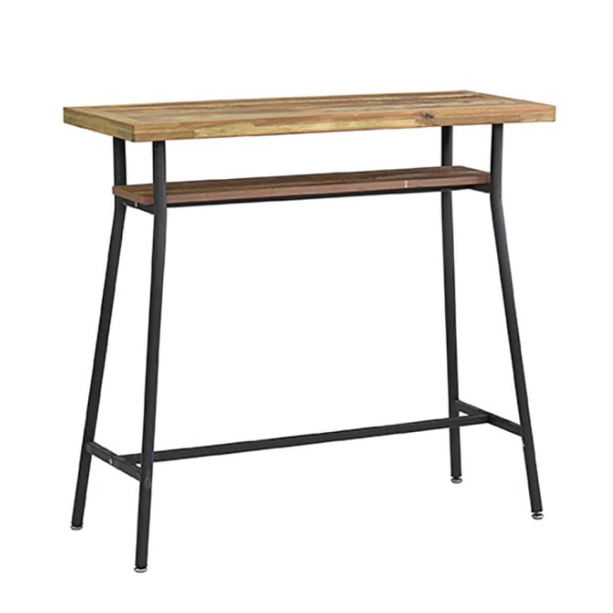 カウンターテーブル 幅98cm ゲンブ スチール脚 （ デスク 机 奥行38cm