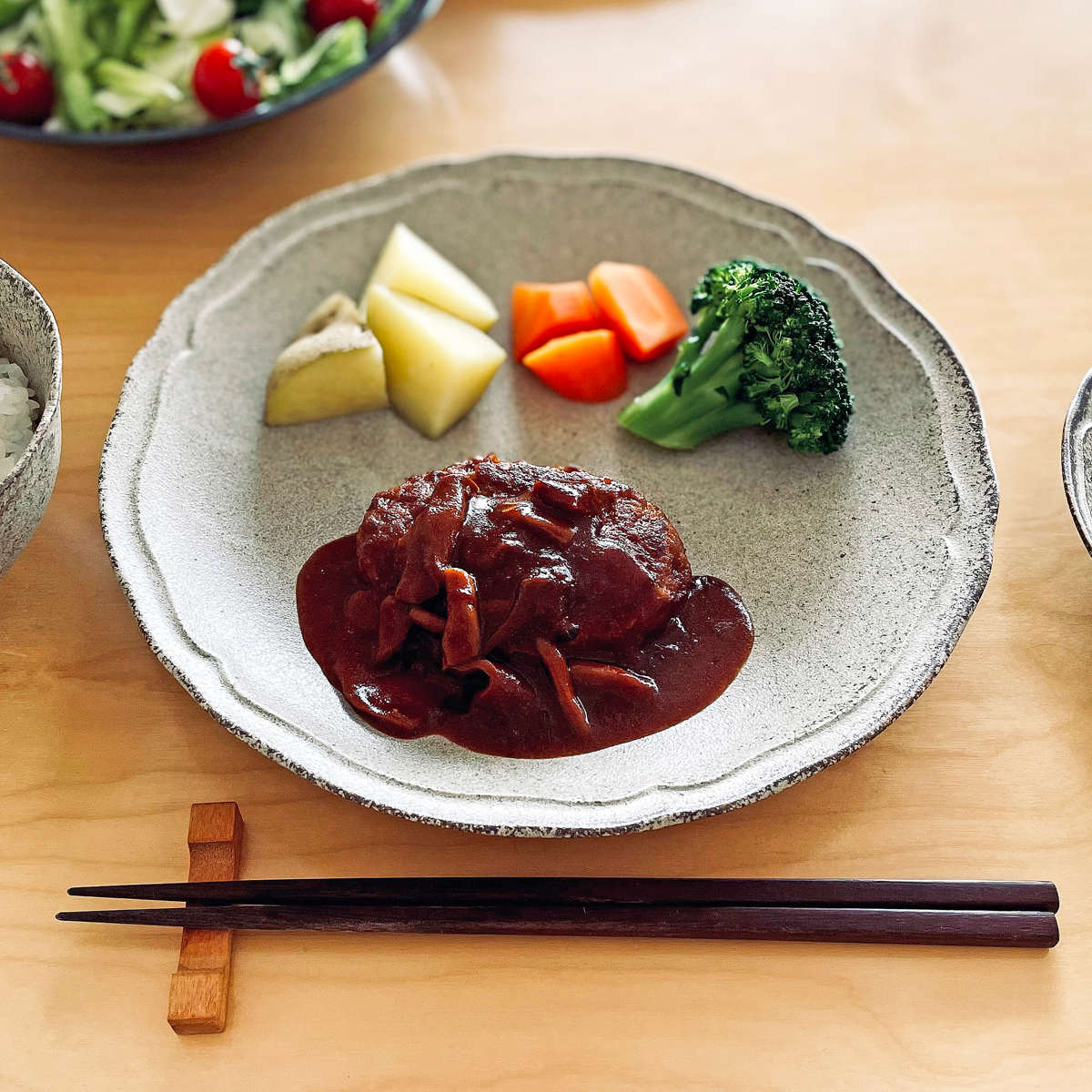 プレート Rinka 24cm （ 食洗機対応 電子レンジ対応 磁器 美濃焼 皿 お