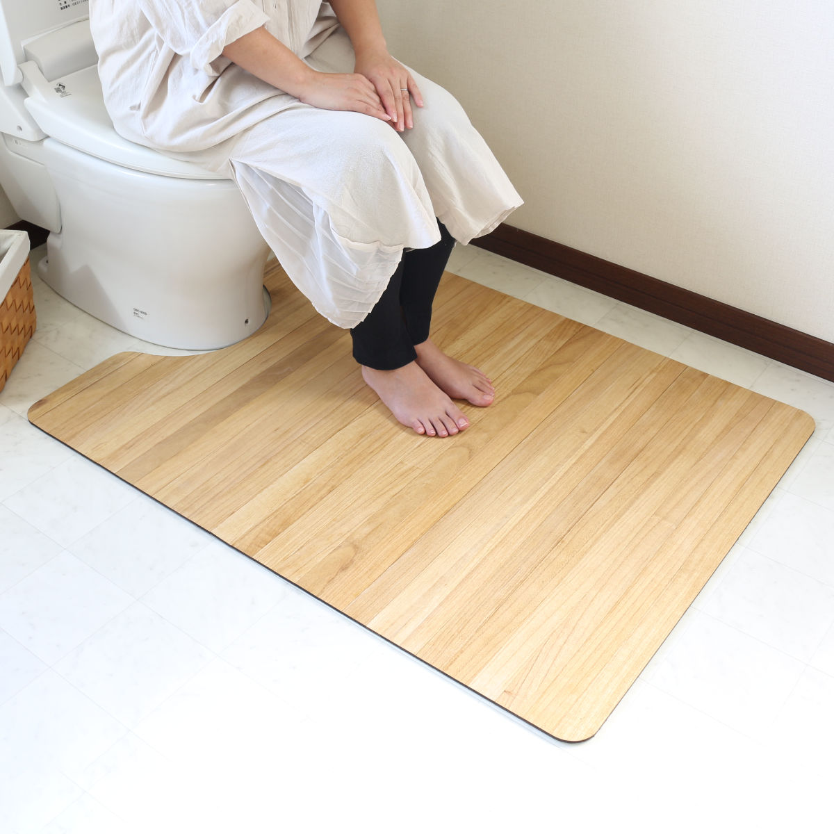 �g�C���}�b�g 60×105cm �˂̃g�C���}�b�g kirisai �i �g�C�� �}�b�g �����}�b�g �� �ؖ� ���� �@������ ���L ���ׂ�~�� �V���v�� ������� �j
