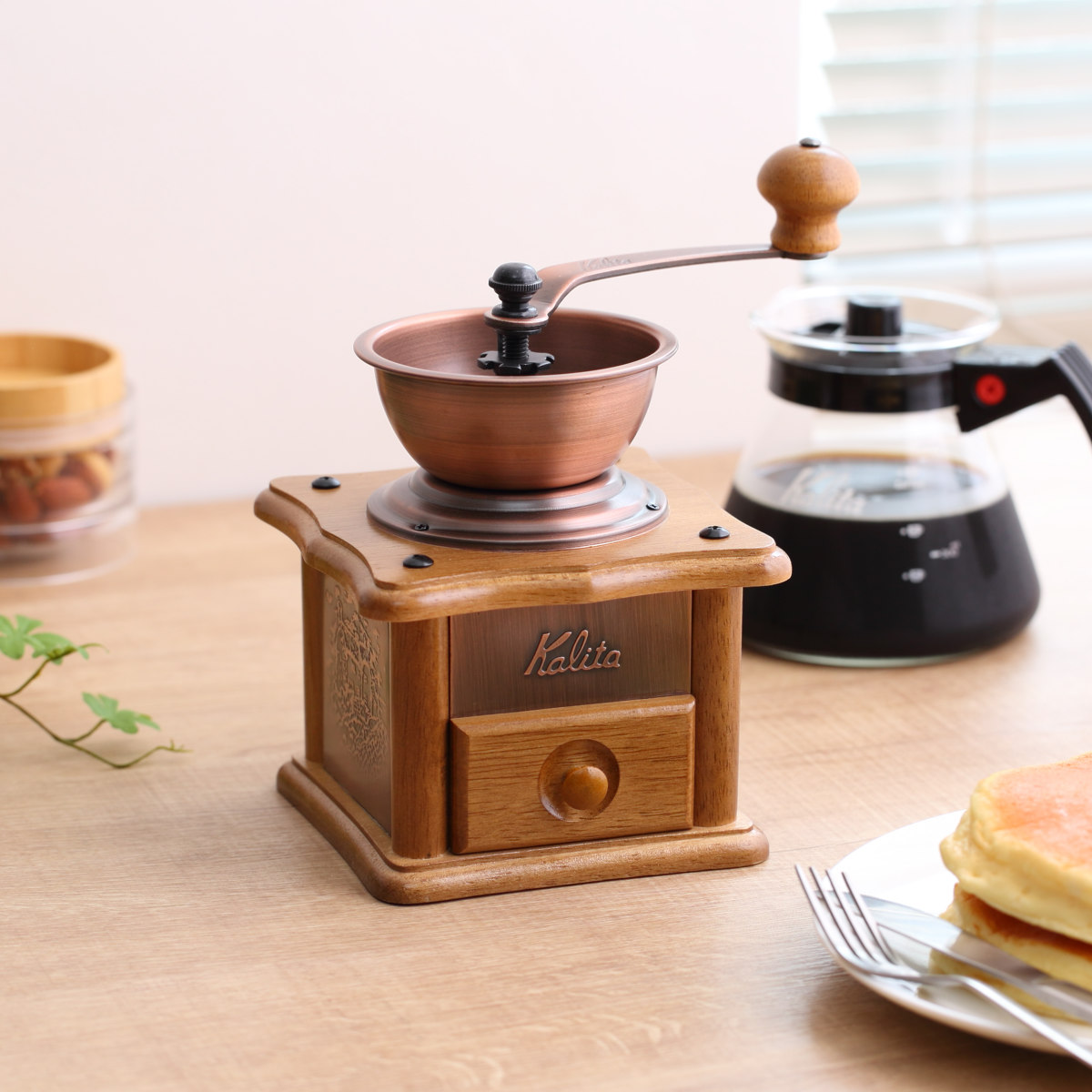 Kalita（カリタ） コーヒーミル コーヒーミル 銅板ミル ac （ 手挽き