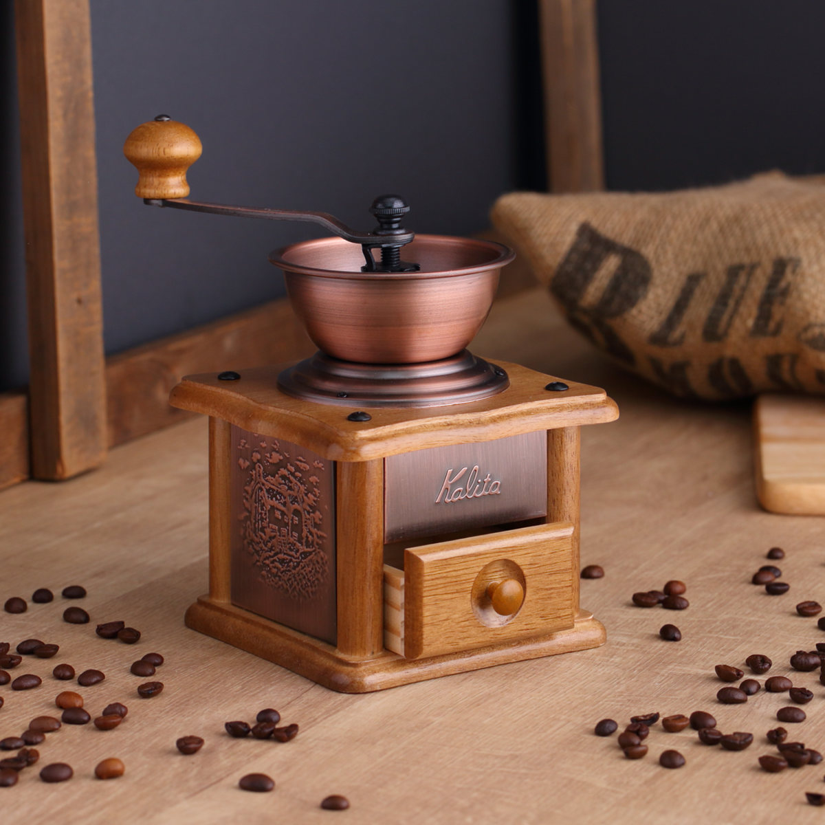 Kalita（カリタ） コーヒーミル コーヒーミル 銅板ミル ac （ 手挽き