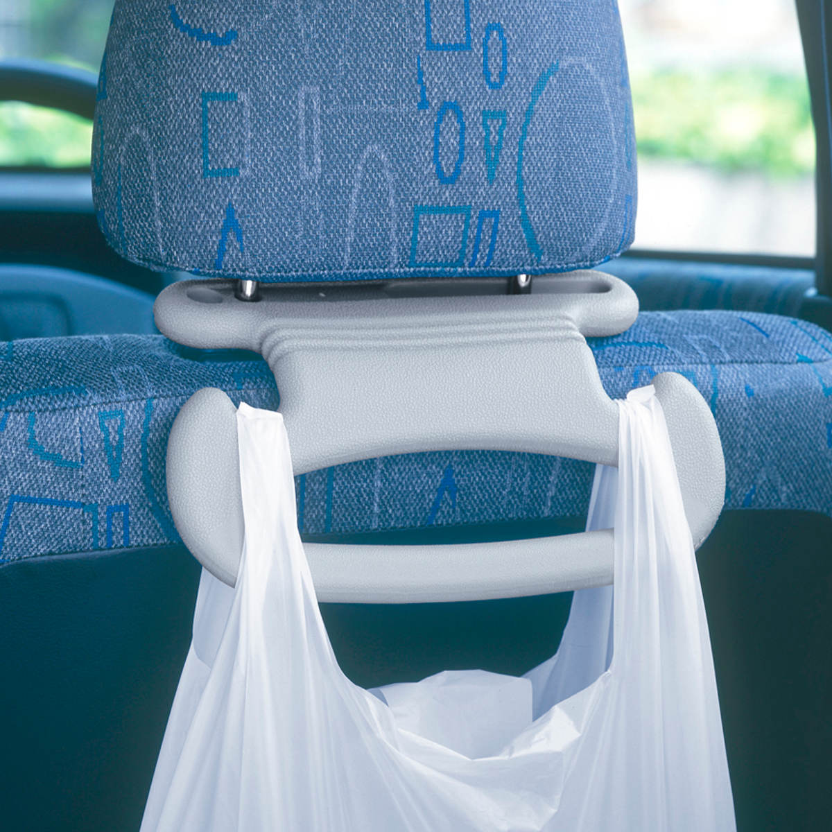 車の補助持手 乗り降り サポート あんしんハンドル （ アシストグリップ 取っ手 手すり 持ち手 ハンドル 耐荷重100kg ヘッドレスト 荷物掛け 車用 後部座席 ）