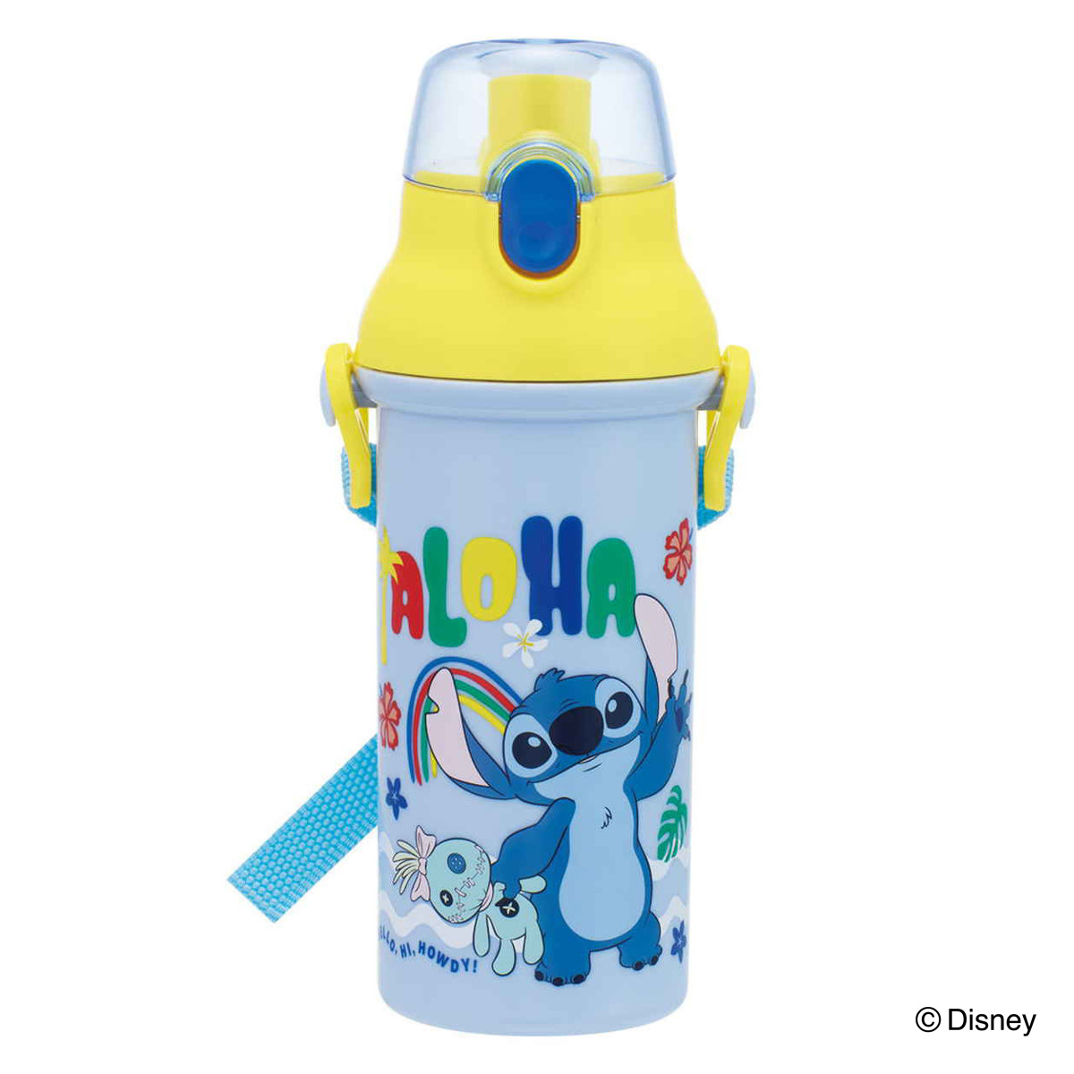 Disney（ディズニー） 水筒 480ml 直飲プラワンタッチボトル