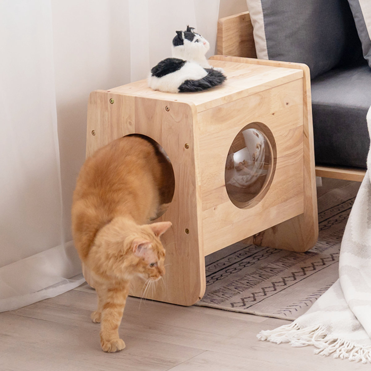 キャットキューブ NATURAL SIGNATURE （ キャットハウス 猫ハウス 