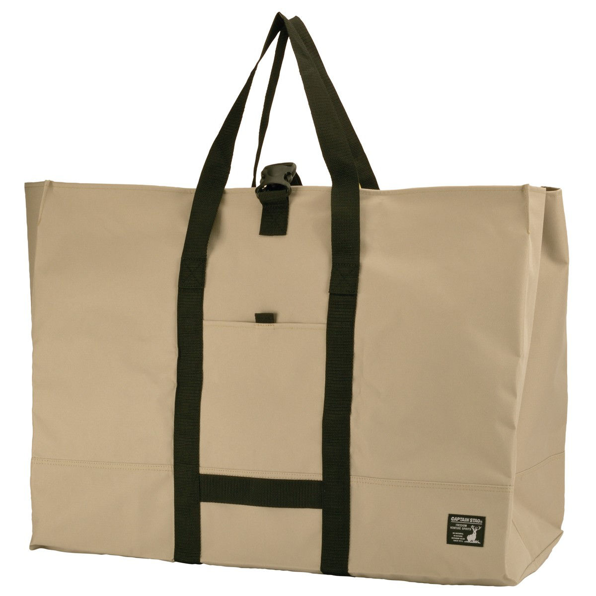 ビッグバッグ 収納ケース付き 170L カーキ...の詳細画像3