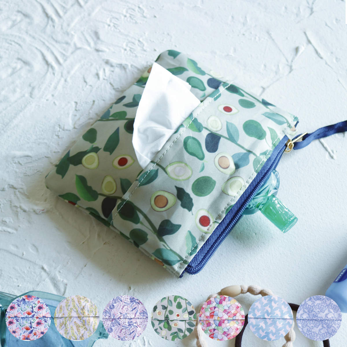 小物入れ ティッシュポーチ Natti T-Pouch 26 （ ポケットティッシュケース ポーチ かわいい ミニポーチ コンパクト 持ち運び 花柄 プレゼント ギフト ）