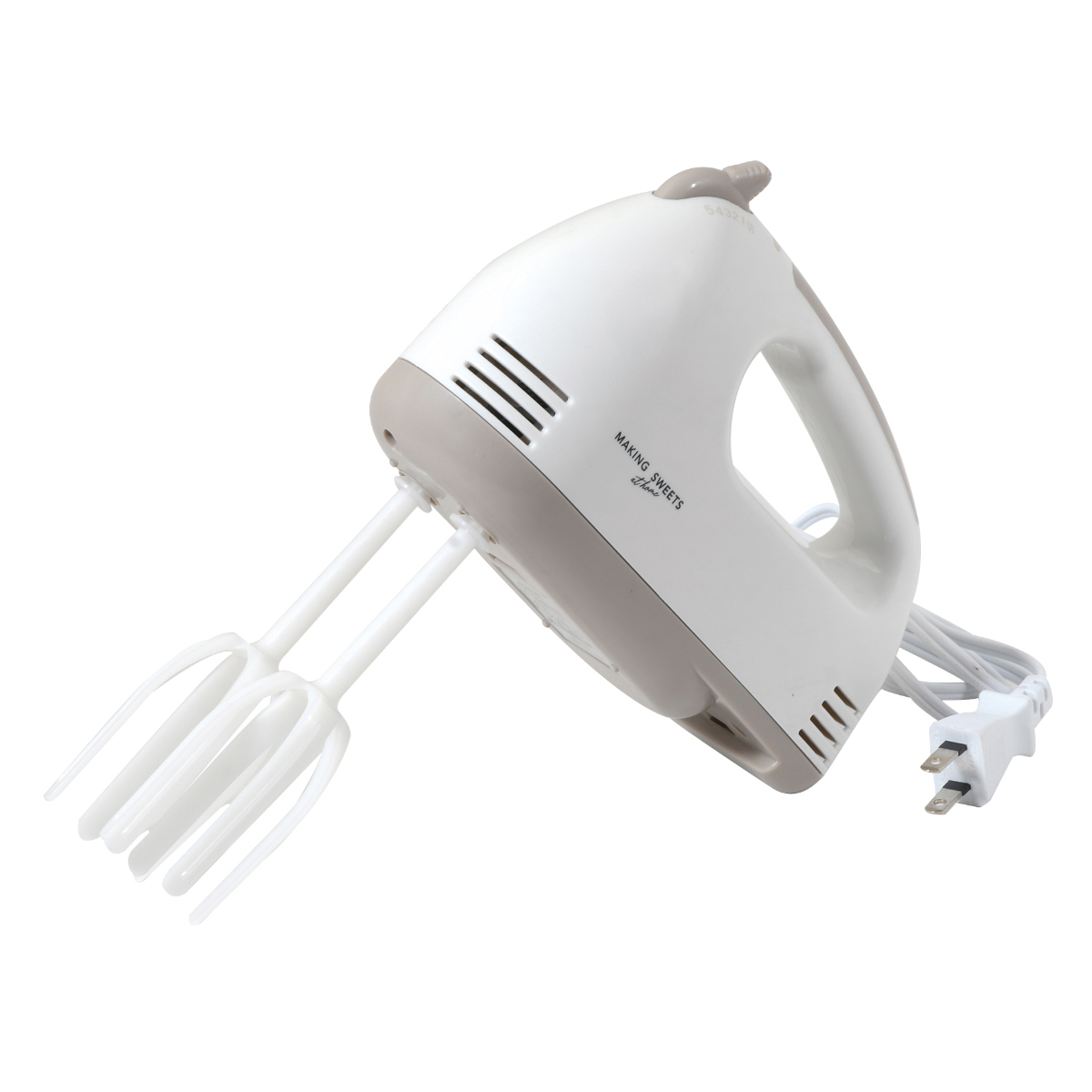 電動ハンドミキサー プラビーター メイキングスイーツ ( 電動ミキサー 泡立て器 電動 ホイッパー 泡立て 泡だて器 ハンドミキサー ) 関連画像3