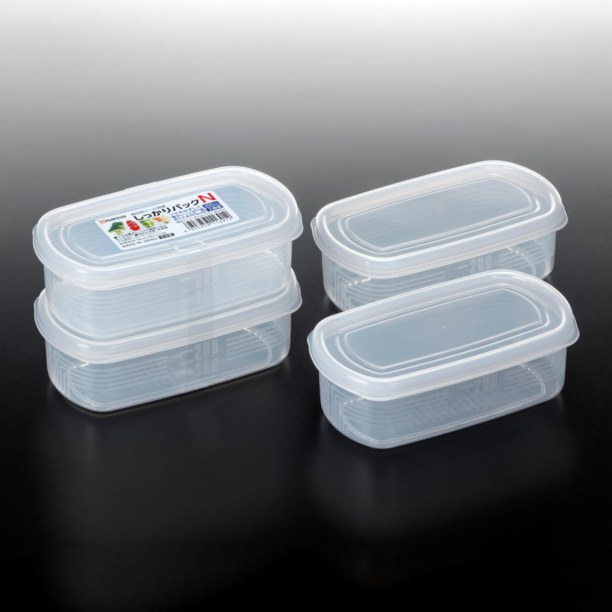 ナカヤ化学産業 保存容器 300ml 2個組 10個セット しっかりパック N