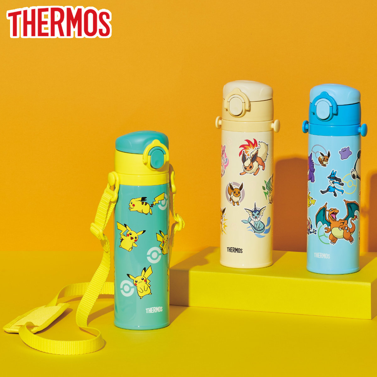 THERMOS（サーモス） 真空断熱キッズケータイマグ ポケモン （ THERMOS