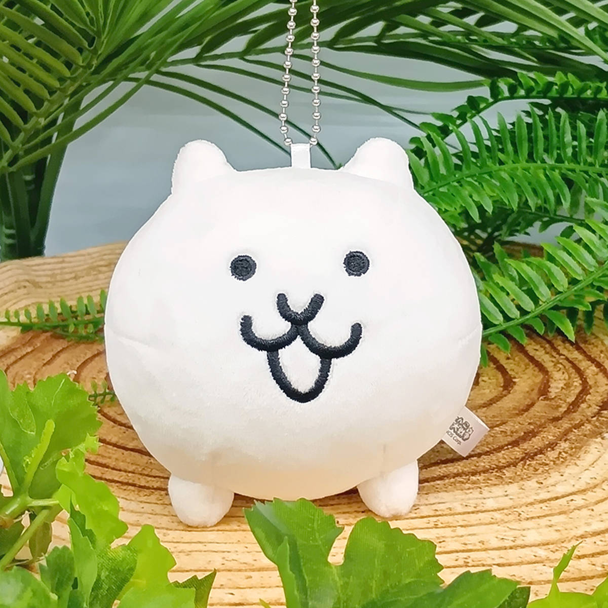 ぬいぐるみ にゃんこ大戦争 ネコ SS キーチェーン付き （ ぬいぐるみキーホルダー マスコット キーホルダー 猫 もちもち 雑貨 プレゼント ギフト かわいい ）