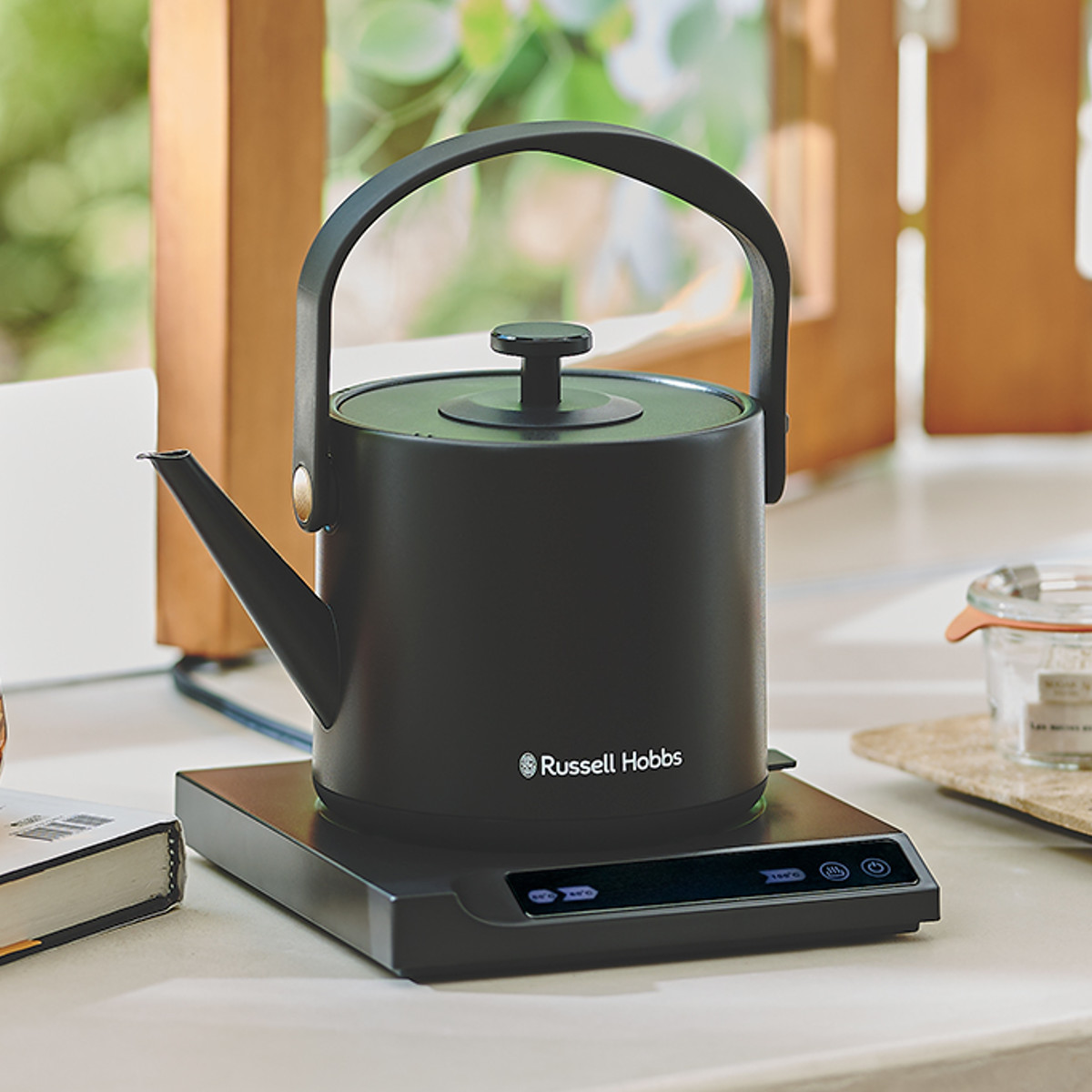 RUSSELL HOBBS（ラッセルホブス） 電気ケトル 600ml 温度調節付き 保温