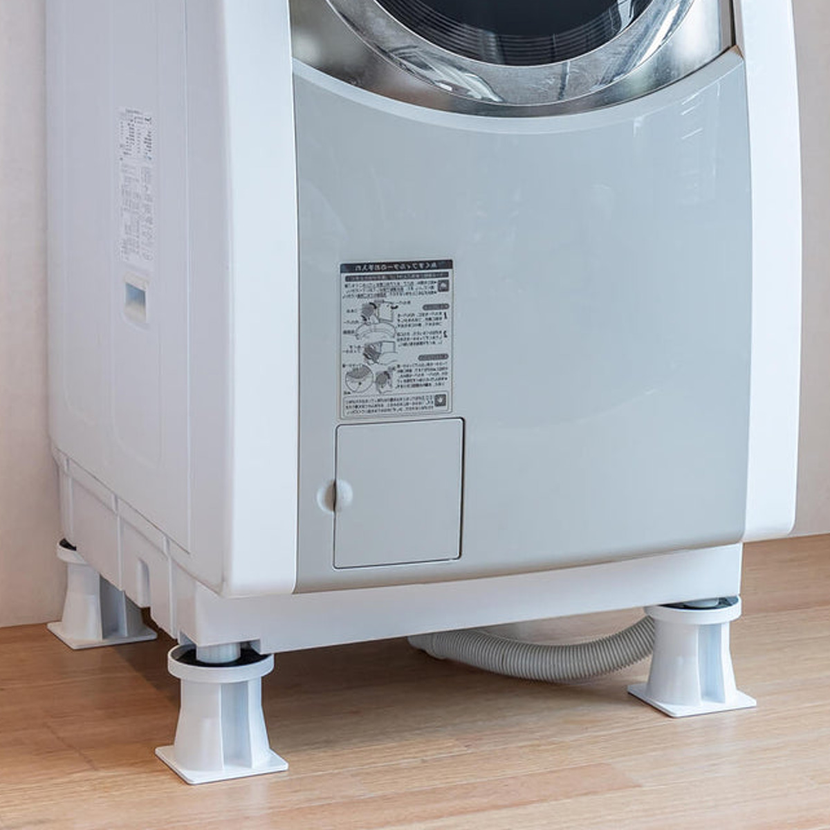 洗濯機かさ上げ台 10cm 洗濯機設置台 （ 洗濯機台 洗濯機 台 かさ上げ ドラム式 縦型 床 掃除 簡単 ）