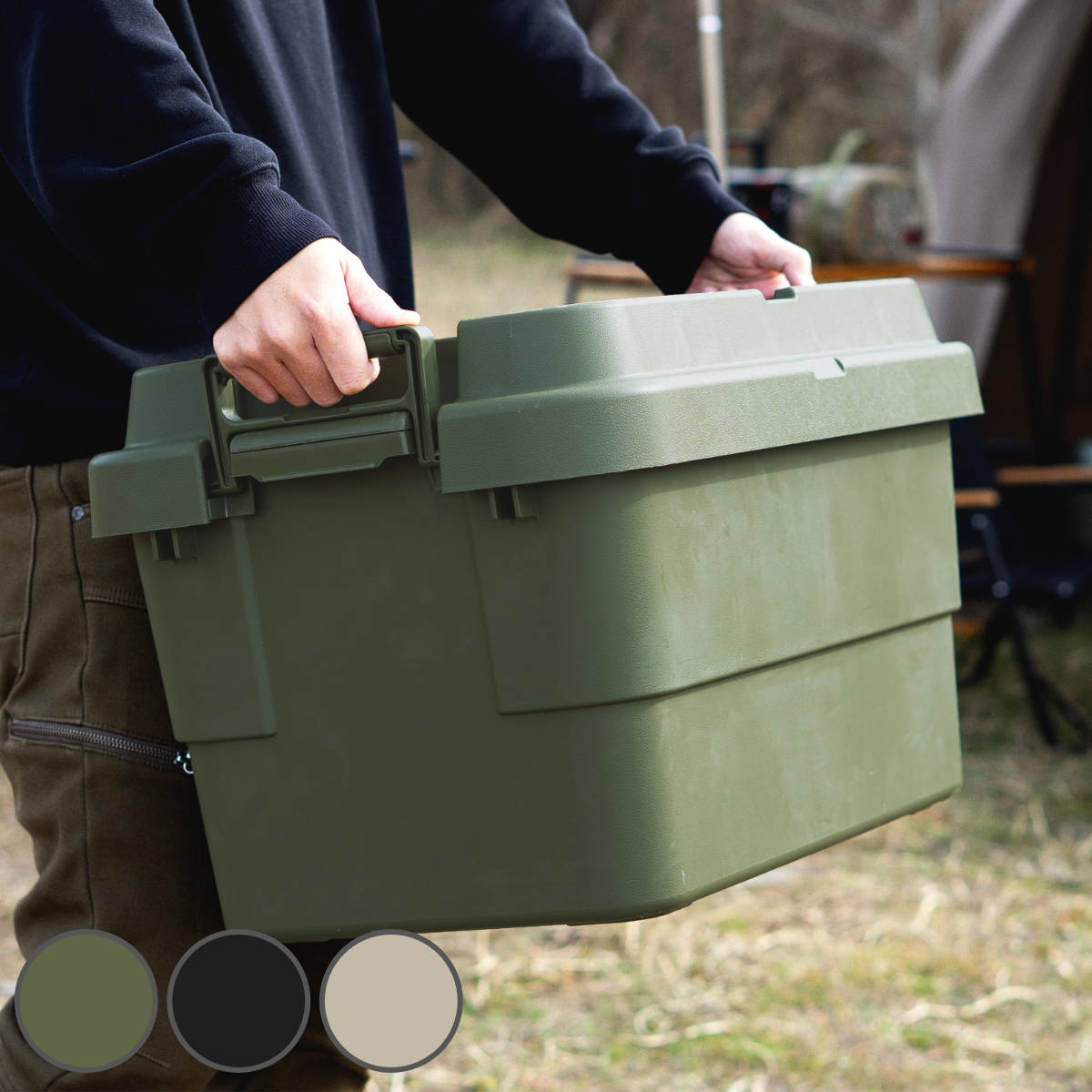 ���[�{�b�N�X �g�����N�J�[�S EASY GRIP 50L TC-50SE �i ����� ���[�P�[�X ���[ �{�b�N�X �t�^�t�� �P�[�X ��䔠 �j