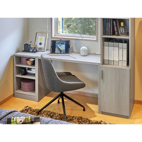 サイズオーダー デスク 幅120-150cm 奥行サイズ44.5cm 高さ70.2cm オーダー家具 コンソールデスク ワイド （ コの字ラック コンソール デスク オーダー ）の画像
