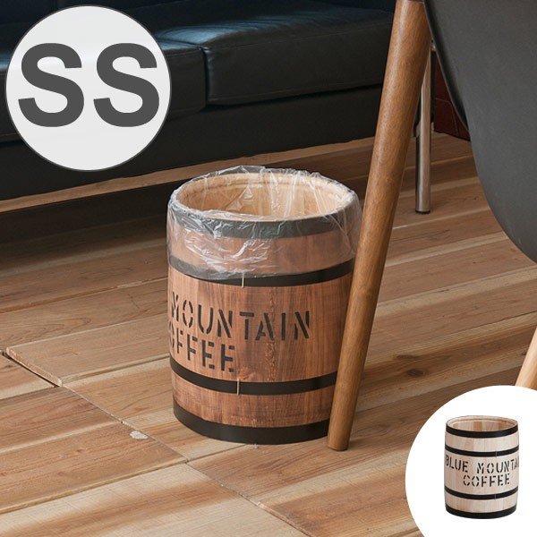 コーヒー樽 木樽 ヒノキ製 SSサイズ 高さ33cm （ インテリア 収納 木製