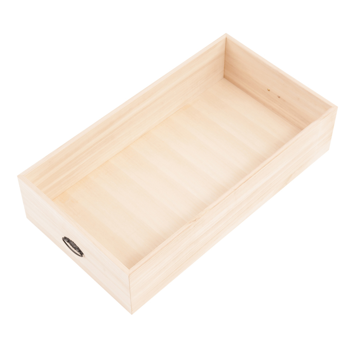 桐収納 ひな人形ケース 3段 キャスター付き 高さ72.5cm （ 桐 収納