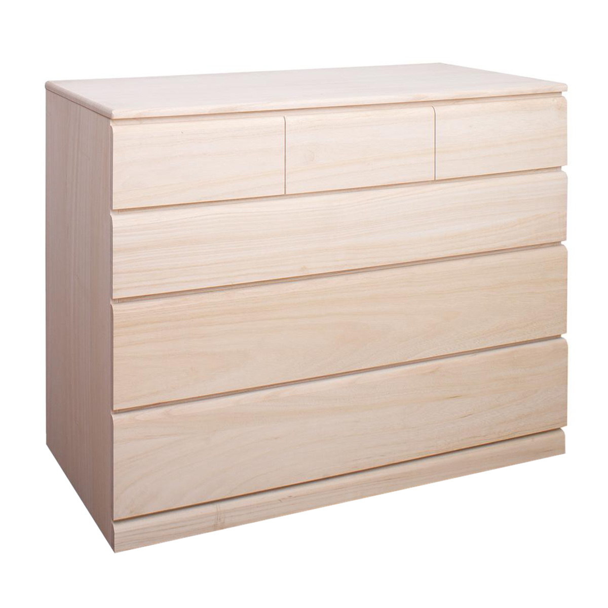 桐タンス 幅100cm 4段 キャスター付 日本製 完成品 （ 桐チェスト 桐