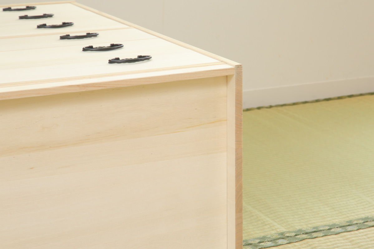 桐タンス 幅98.5cm 7段 引出し 完成品 日本製 （ 桐 桐箪笥 桐たんす