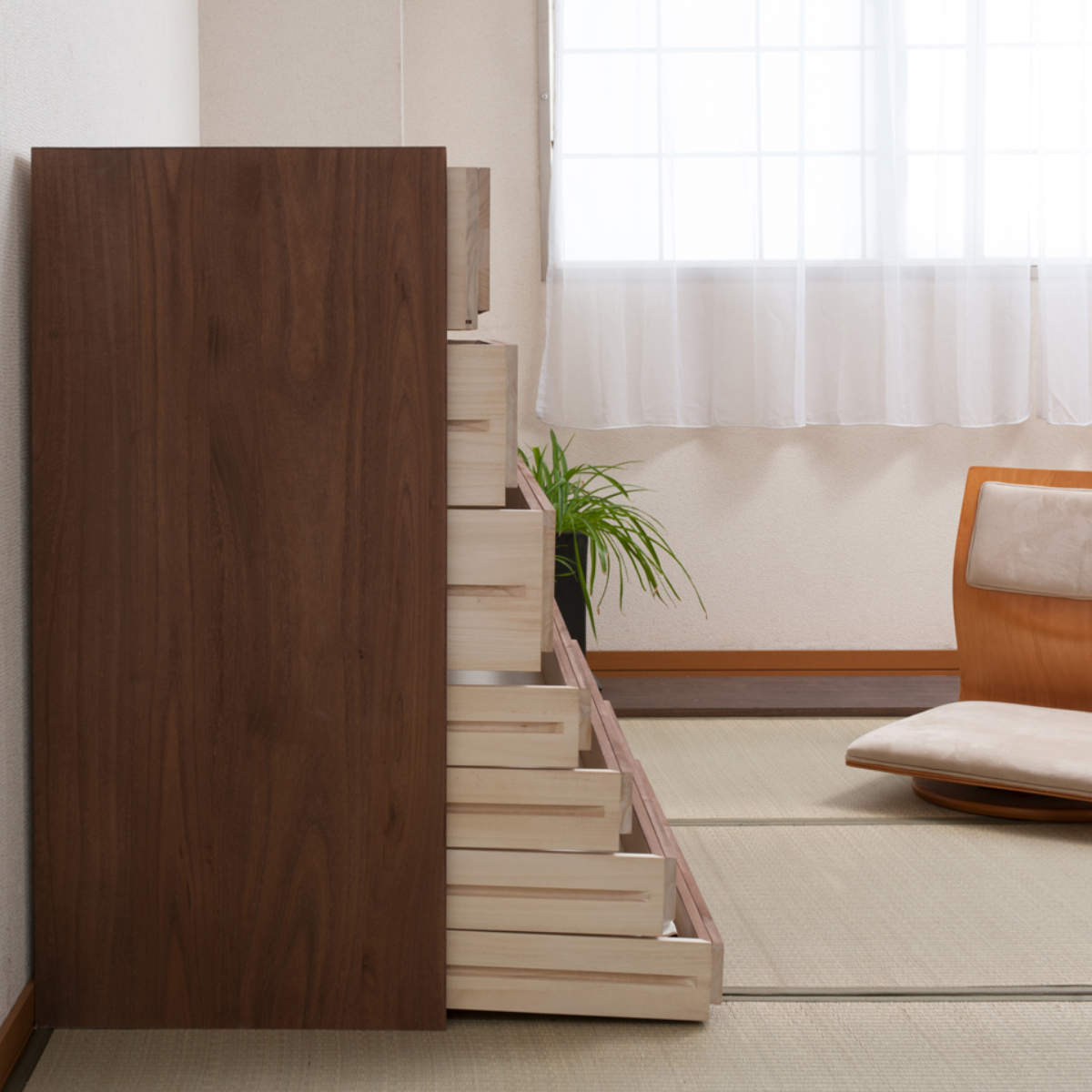 桐タンス 7段 桐チェスト 衣類収納 日本製 約幅101cm （ 桐たんす 桐