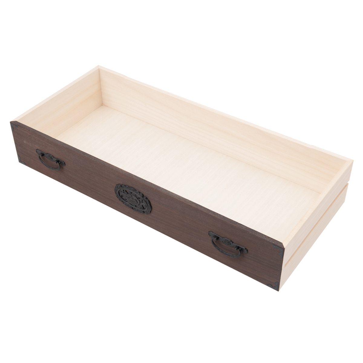 焼桐タンス 3段 民芸調 桐箪笥 日本製 幅100cm （ 桐タンス タンス