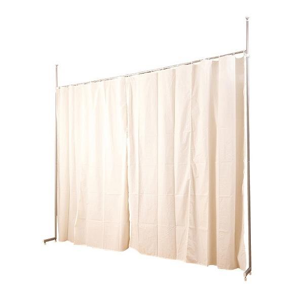 突っ張り カーテンポール 間仕切り 伸縮 （ つっぱり カーテンレール