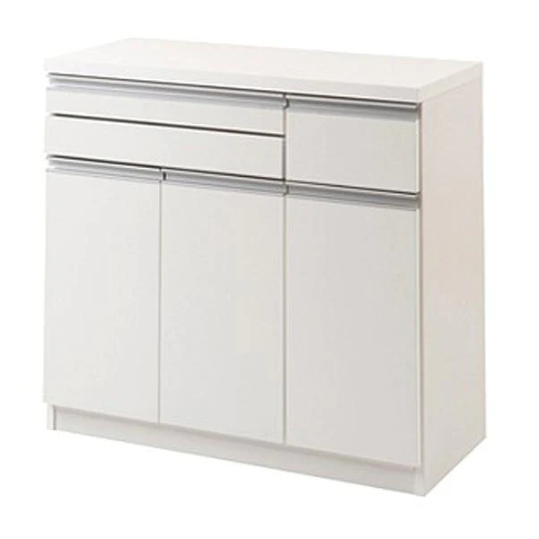 キャビネット パソコンデスク 収納棚 スタイシッリュ 約幅90cm （ PC