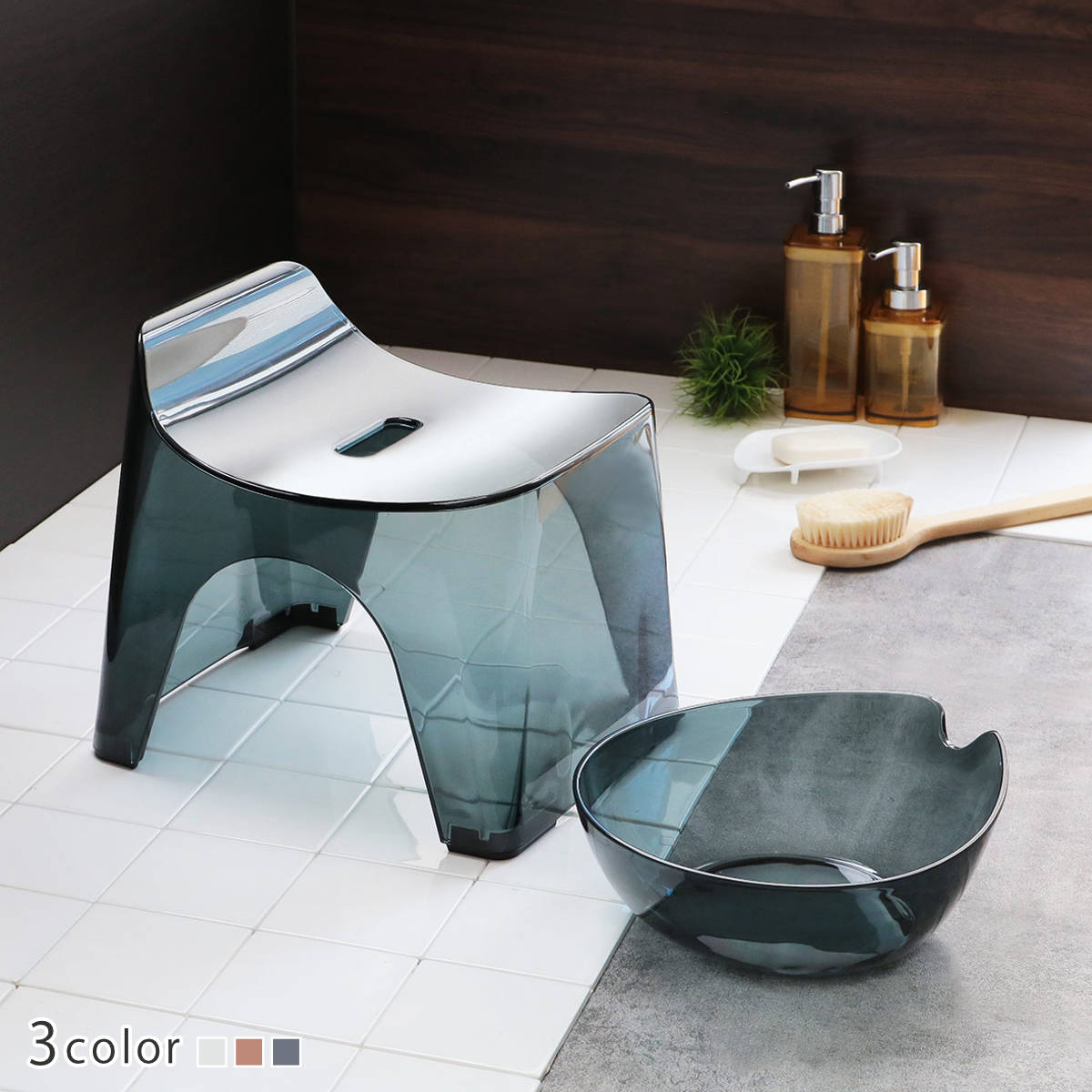 ���C�֎q 20cm ���� 2�_�Z�b�g �q���[�o�X �N���A�^�C�v �o�X�X�c�[��×�E�H�b�V���{�[�� ���{�� �i ���C���� ���ʍ���20cm ���ʊ� ���C���� ������ HUBATH �j