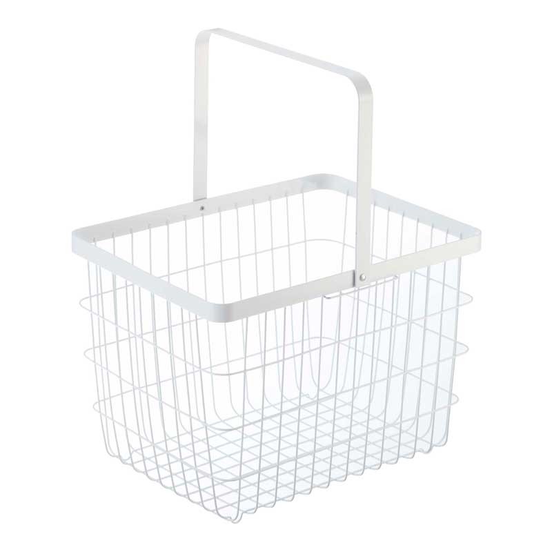 tower ランドリーワイヤーバスケット タワー M おしゃれ スリム 23l 角