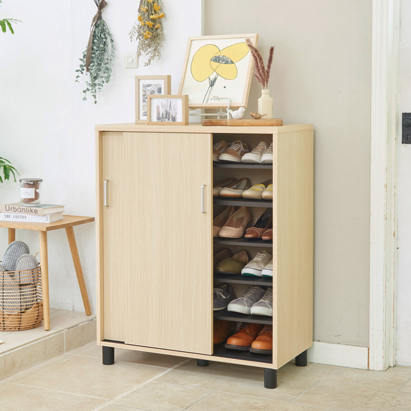 ホワイト スリム靴収納 引き戸タイプ 楽天市場】シューズボックス 薄型 スリム 鏡付き ミラー付き 可動棚 幅