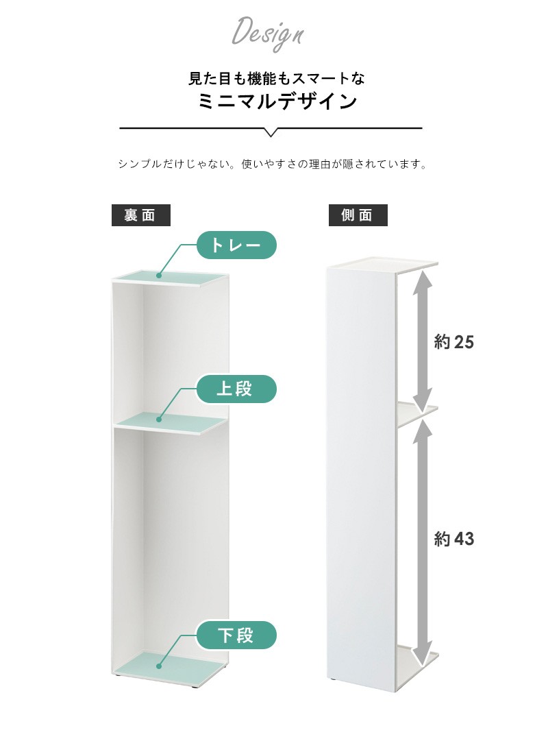 シンプルで使いやすいデザイン