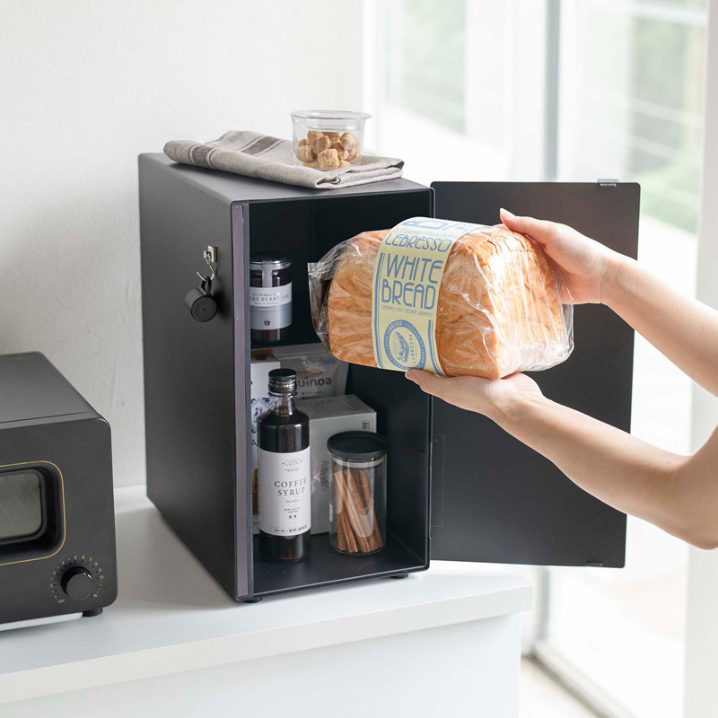 ブレッドケース　スリム　タテ型　パンケース　スチール製　ぱん　タワー 5680 tower ブレッドケース タワー スリム パンケース 食パン パン