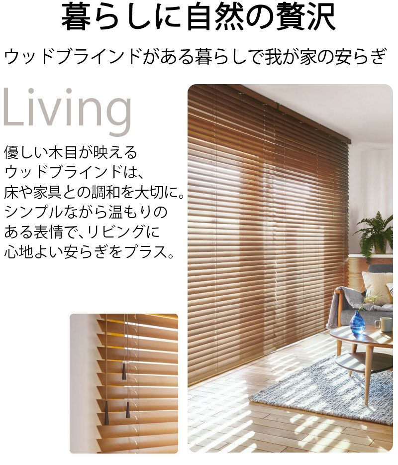ウッドブラインド 通販 天然木 おしゃれ toso 木製ブラインド コルト